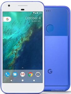 Google Pixel mit gebrochenem Display vor der Reparatur