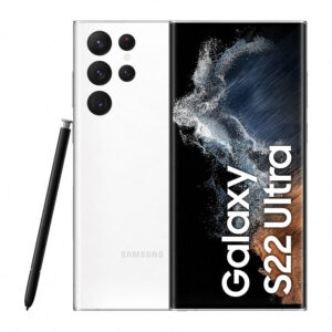 alt="Samsung Galaxy S22 Ultra 5G mit defektem Display