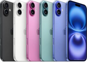 Apple iPhone 16 Plus mit Displaybruch vor der Reparatur