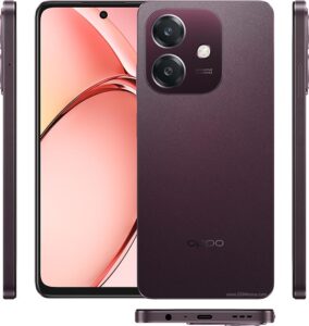 Oppo A3 mit kaputtem Display vor der Reparatur