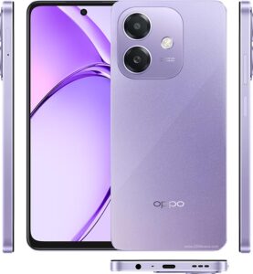 Oppo A3x mit gesprungenem Display vor der Reparatur