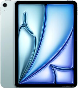 alt="Apple iPad Air 11 (2025) mit gesprungenem Display auf Reparaturtisch"