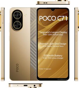 Xiaomi Poco C71 Display repariert